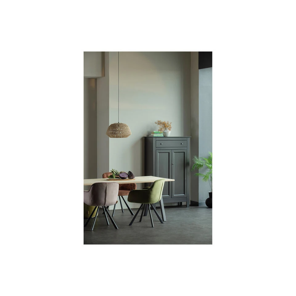 WOOOD Tablo Tafel Met 2-standen Poot - Eiken - 75x220x90 - Afbeelding 2