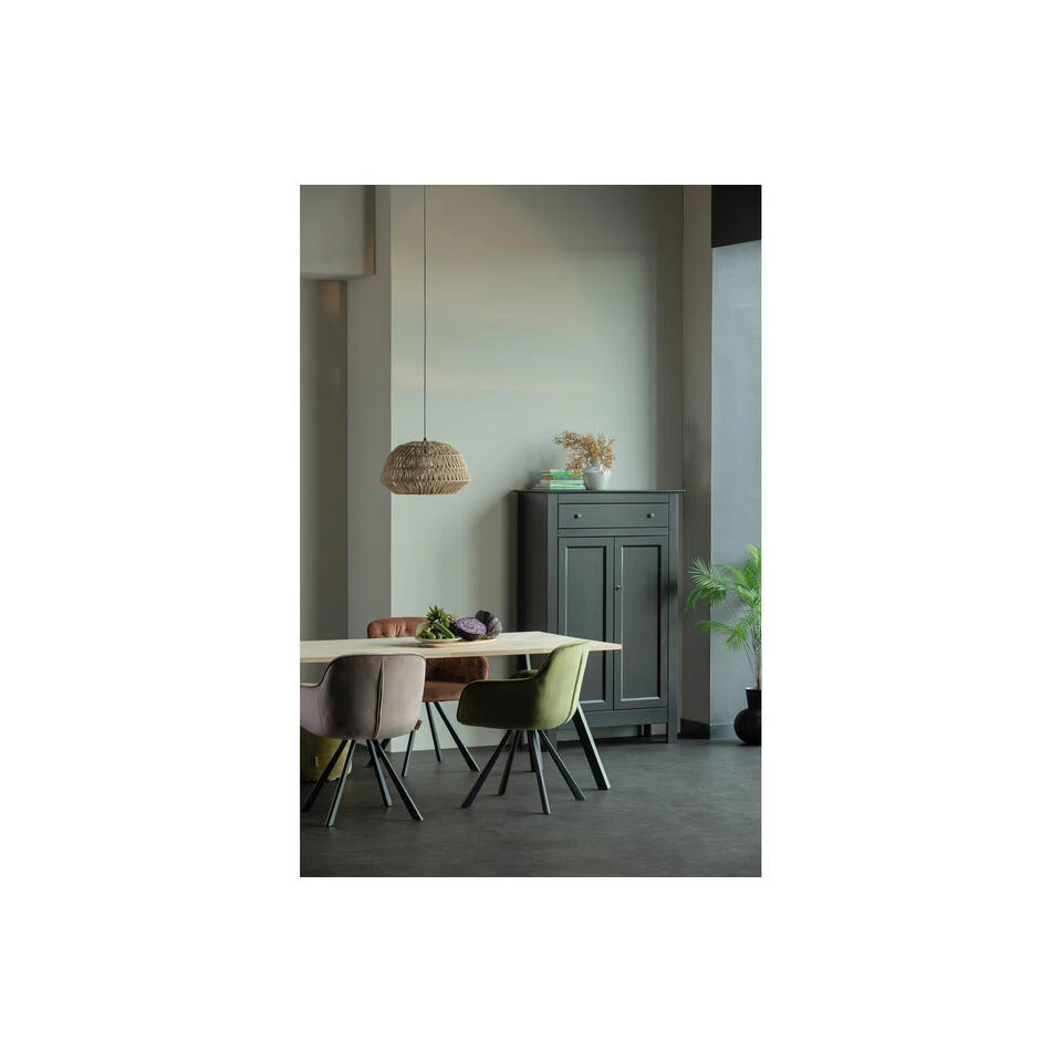 WOOOD Tablo Tafel Met 2-standen Poot - Eiken - 75x220x90 - Afbeelding 4