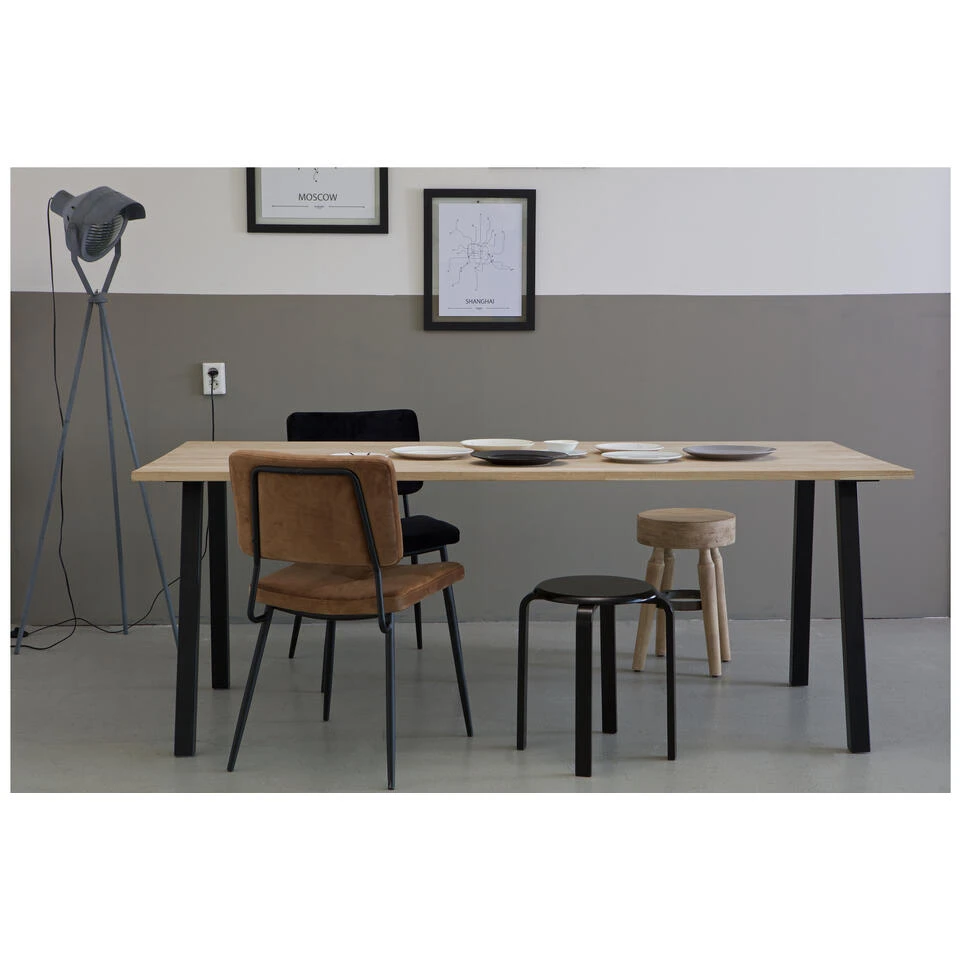 WOOOD Tablo A Poot Kd 1 Stuks - Metaal - Zwart - 72x79x10 - Afbeelding 4