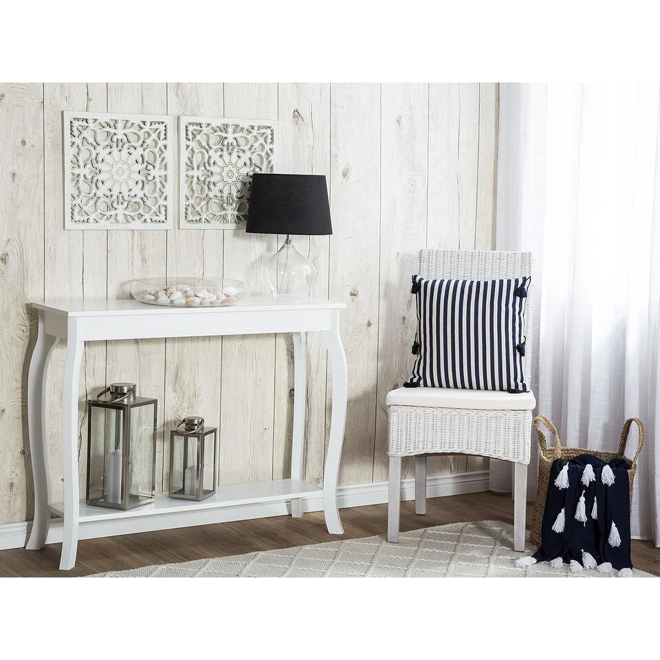 Beliani Consoletafel HARTFORD - Wit Mdf - Afbeelding 2