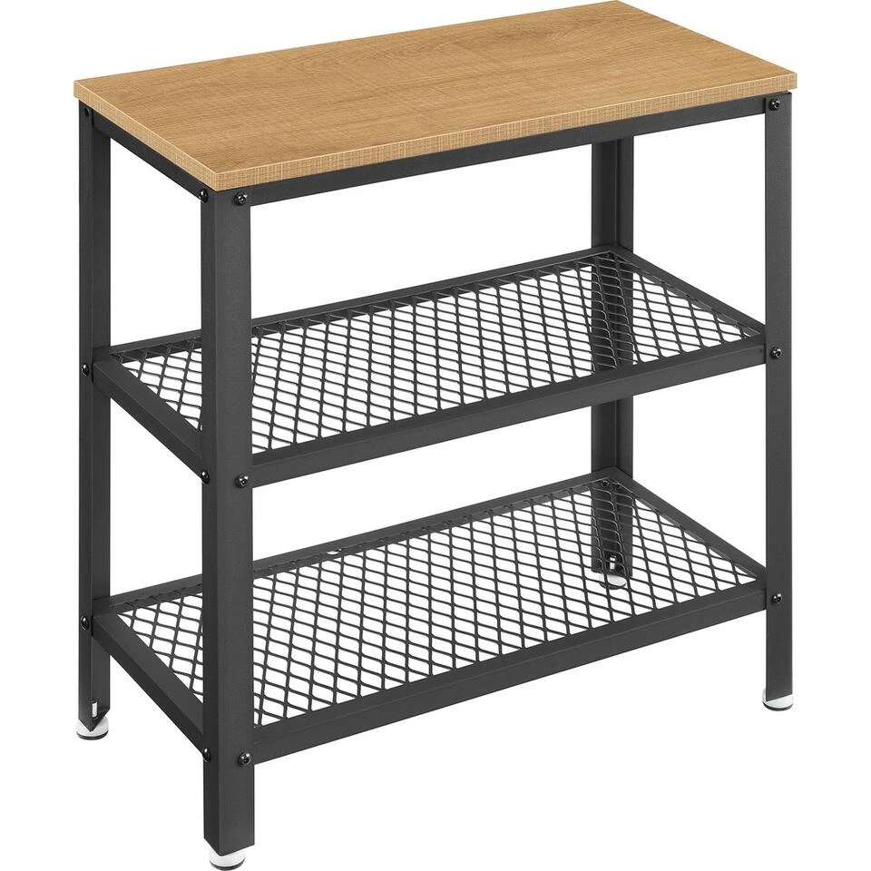 O'DADDY® Wandtafel - Sidetable Industrieel - 60x30x60 - Mangohout