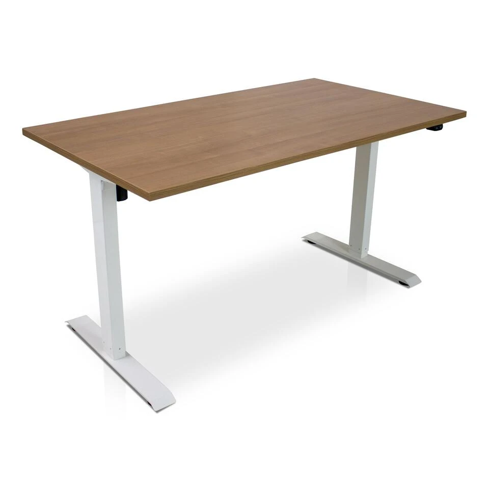 MRC EASY Elektrisch ARBO Zit-sta Bureau - 140x80cm - Wit - Havanna - Afbeelding 2
