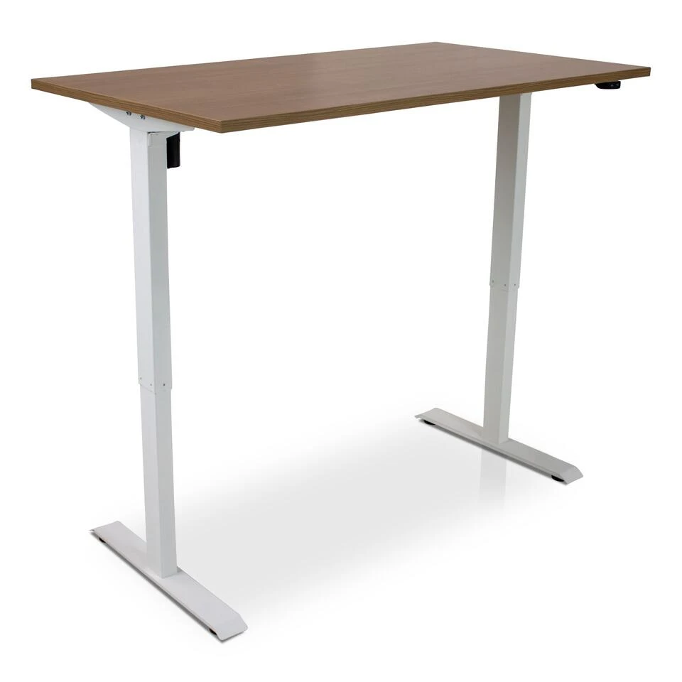 MRC EASY Elektrisch ARBO Zit-sta Bureau - 140x80cm - Wit - Havanna - Afbeelding 3