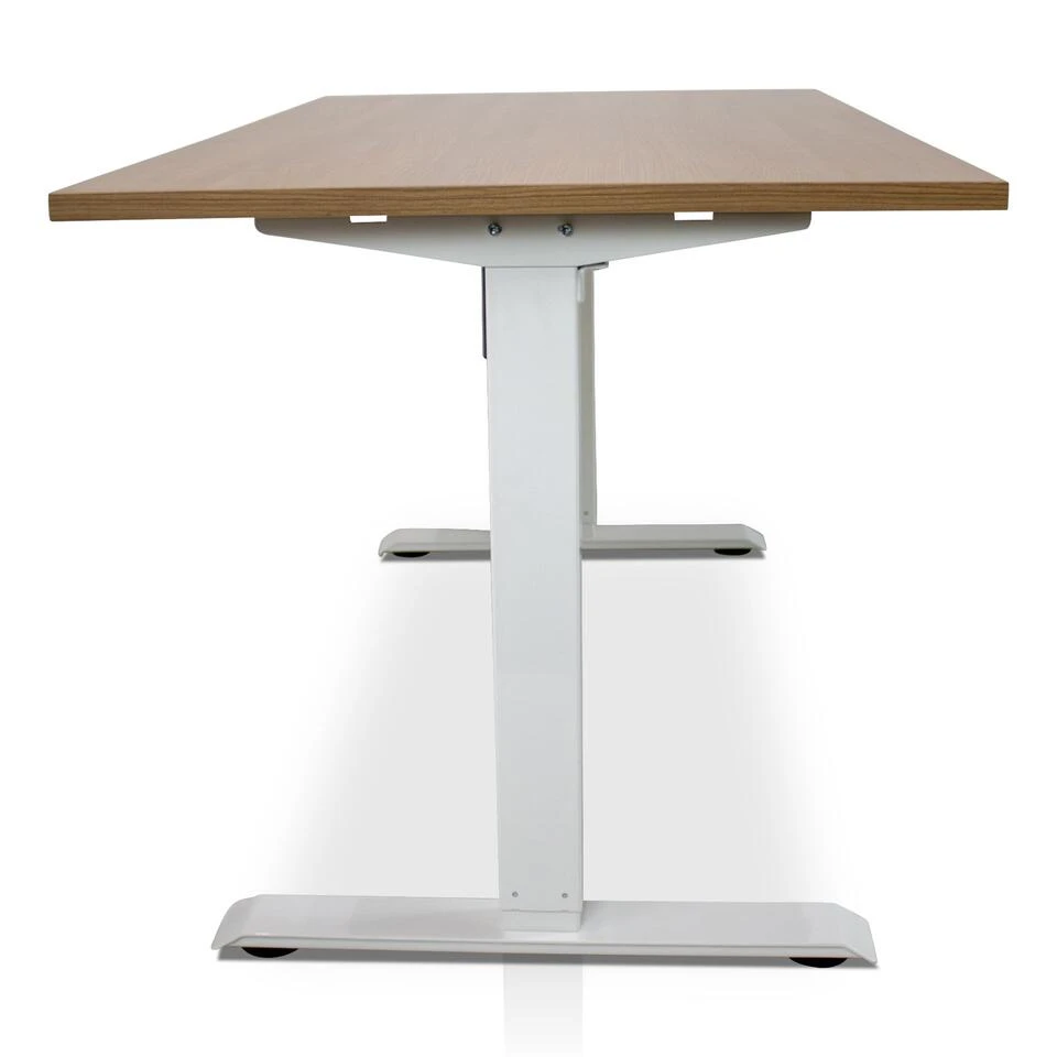 MRC EASY Elektrisch ARBO Zit-sta Bureau - 140x80cm - Wit - Havanna - Afbeelding 4