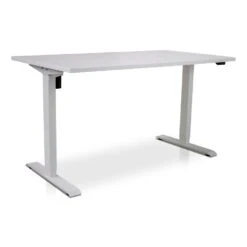 MRC EASY Elektrisch ARBO Zit-sta Bureau - 140x80cm - Wit - Wit