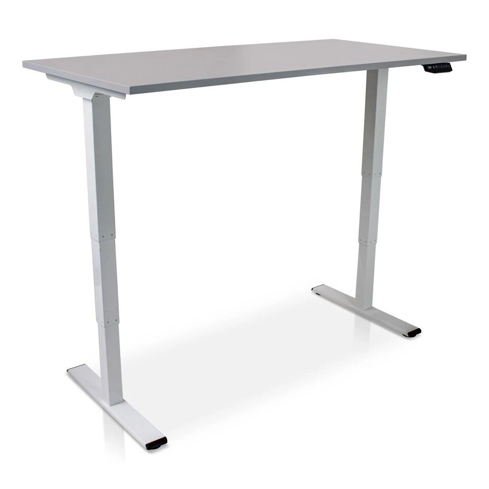 MRC COMFORT Elektrisch ARBO Zit-sta Bureau - 180x80cm - Wit - Grijs - Afbeelding 2