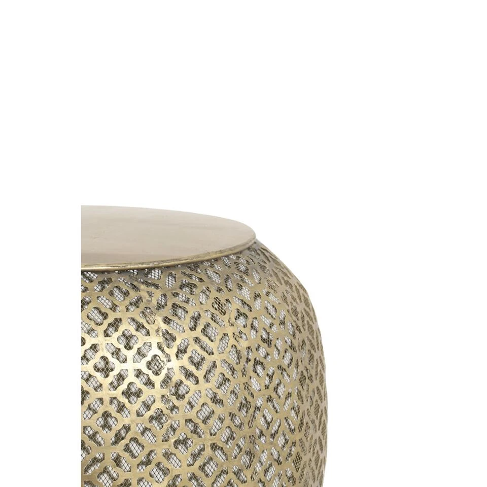 Bijzettafel Rando - Goud - Ø37cm - Afbeelding 3