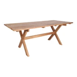 Giga Meubel Eettafel Teakhout 200cm - Naturel - Buitentafel