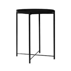 QUVIO Bijzettafel - Marco - QUV8040-BLACK