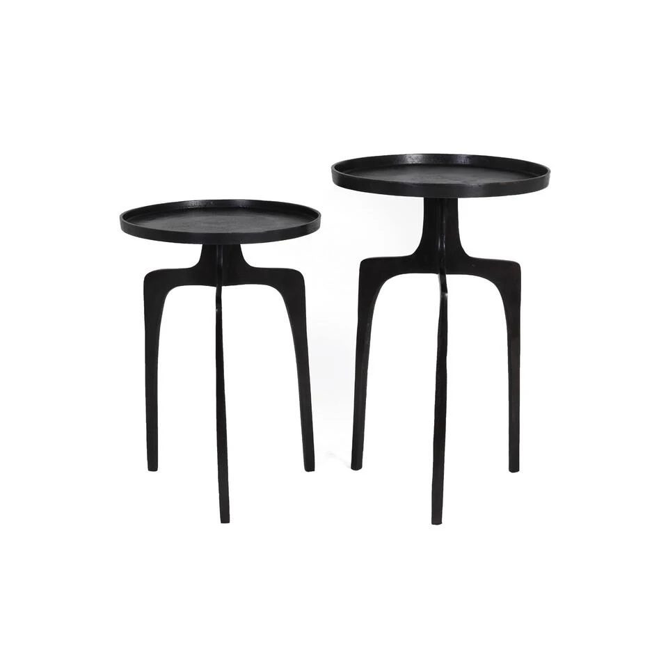 Bijzettafel Pano - Brons - Ø41+Ø38cm - Afbeelding 4