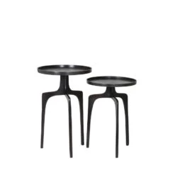 Bijzettafel Pano - Brons - Ø41+Ø38cm