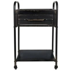 Puur Vankiva Trolley - Metaal - Zwart