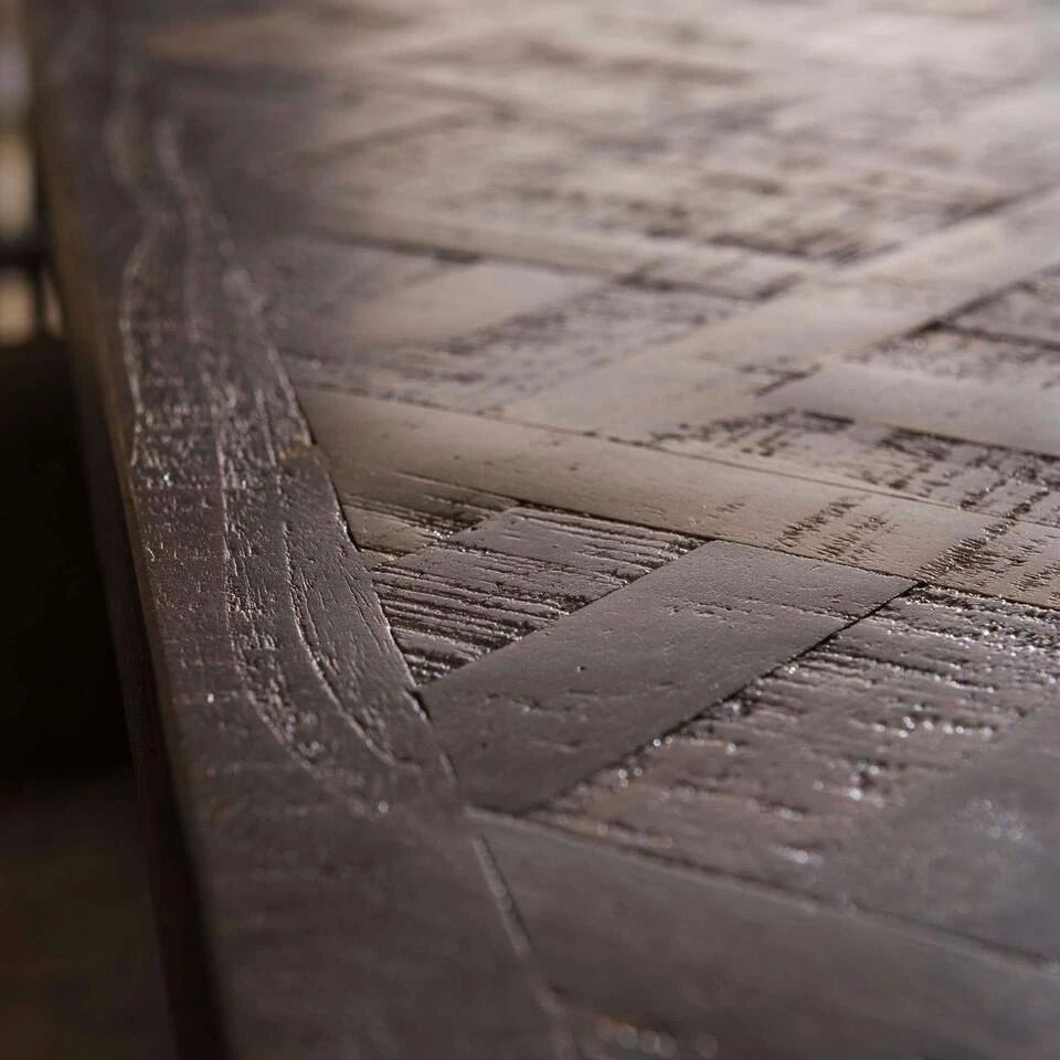 Taeke Bartafel 140x60cm - Hout - Bruin - Afbeelding 4