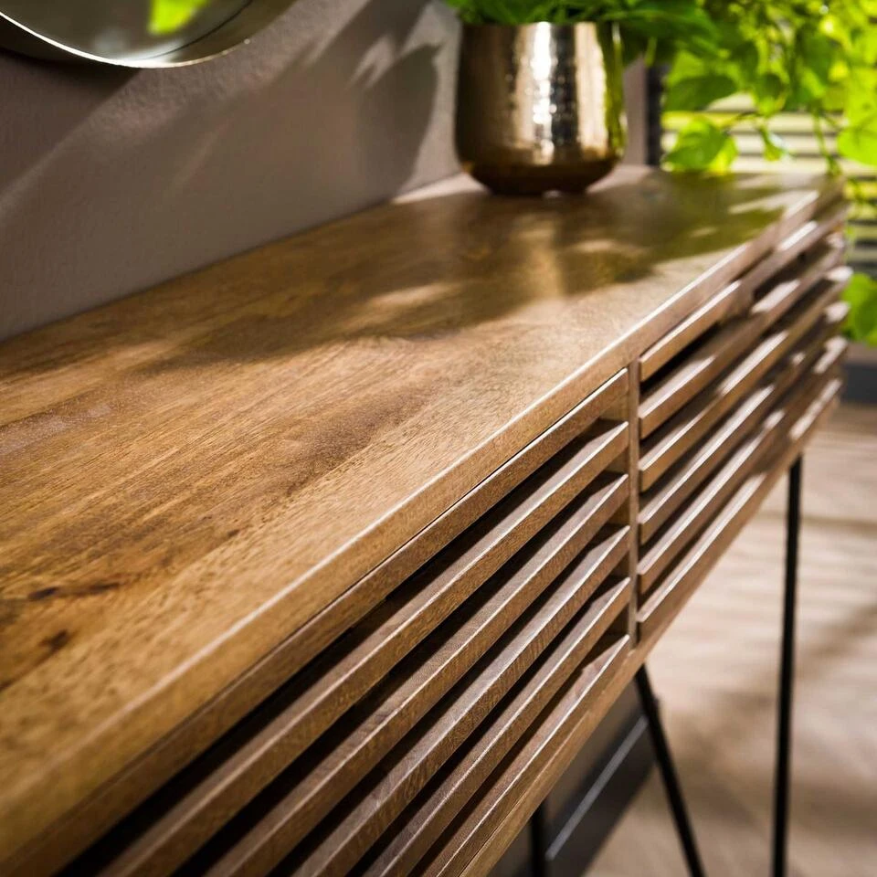 Odila Sidetable 2L - Hout - Bruin - Afbeelding 3