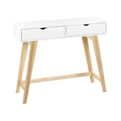 Beliani Consoletafel SULLY - Wit Mdf