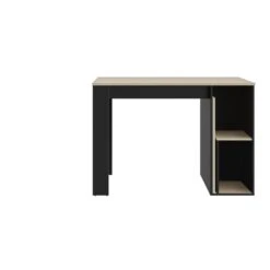 Diagone Tafelbar Exit - 1 Verlengstuk - Zwart/Eikenkleur