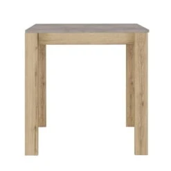 Diagone Hoge Tafel Exit - Verlengstuk - 131/91x80cm - Beton/Houtkleur