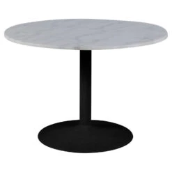 Sohome Ronde Eettafel Thorin - 110cm - Wit Marmer