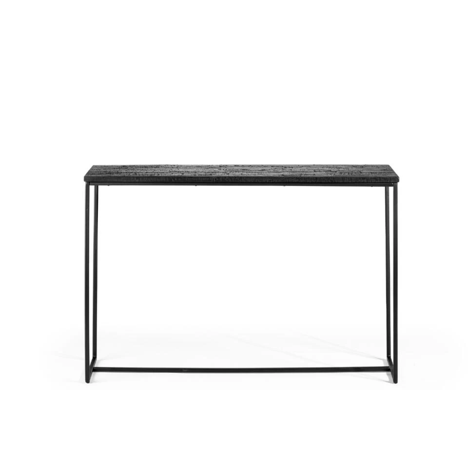 Delo Hal Sidetable - Rechthoek - Hout - Zwart