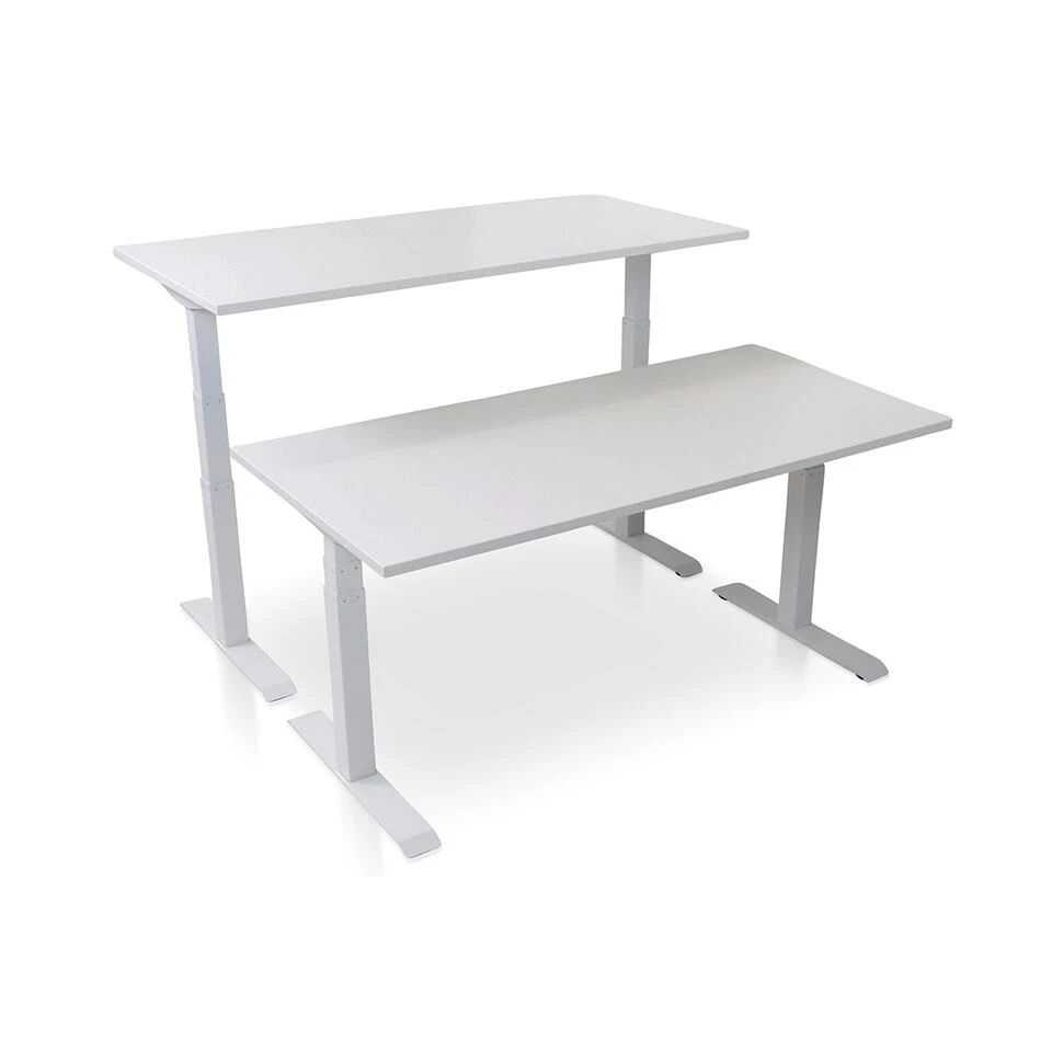 MRC PRO Elektrisch ARBO Zit-sta Bureau - 180x80 Cm - Wit - Afbeelding 3