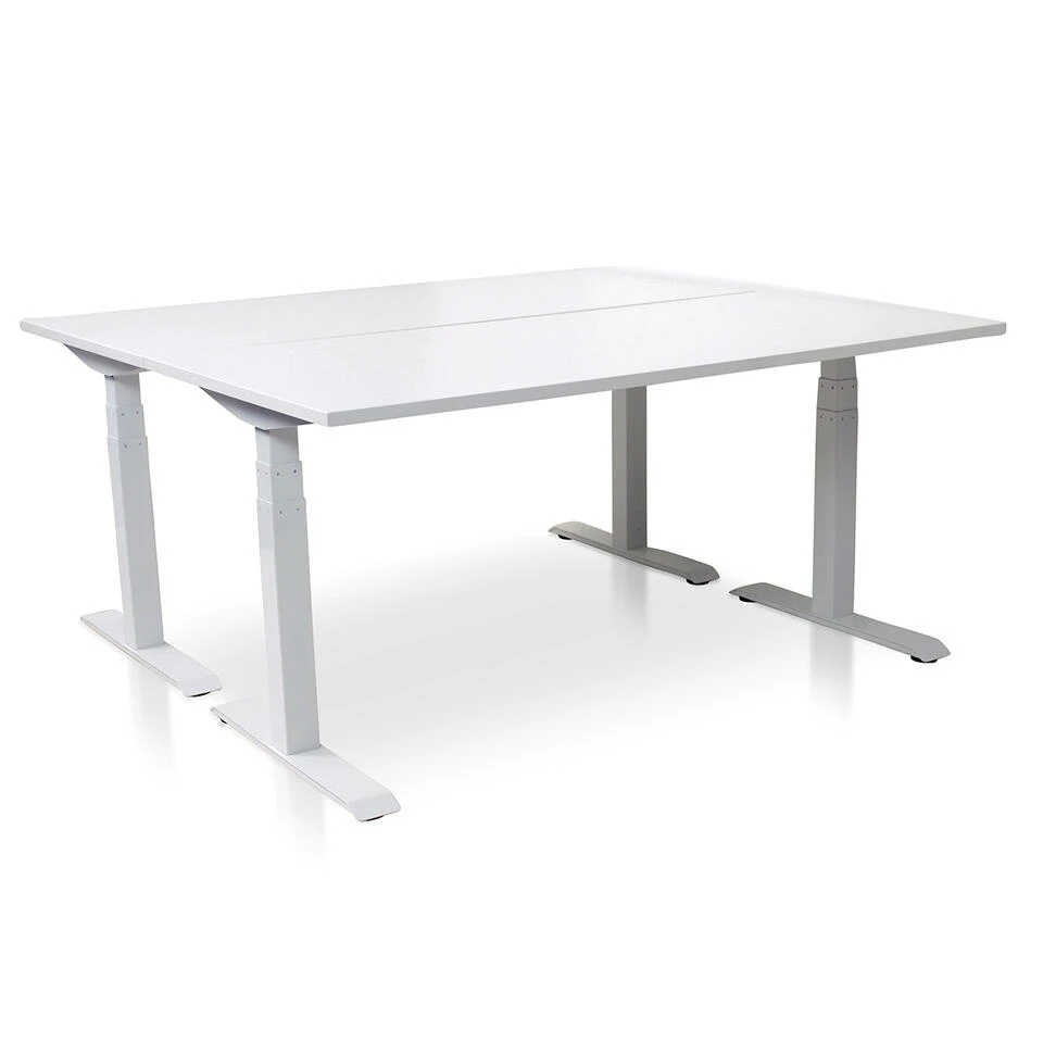 MRC PRO Elektrisch ARBO Zit-sta Bureau - 180x80 Cm - Wit - Afbeelding 4