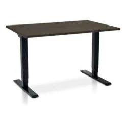 MRC COMFORT Elektrisch Zit Sta Bureau - 120x80 - Bruin Eiken