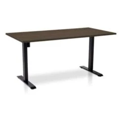 MRC EASY Elektrisch ARBO Zit-sta Bureau - 160x80 Cm - Bruin Eiken