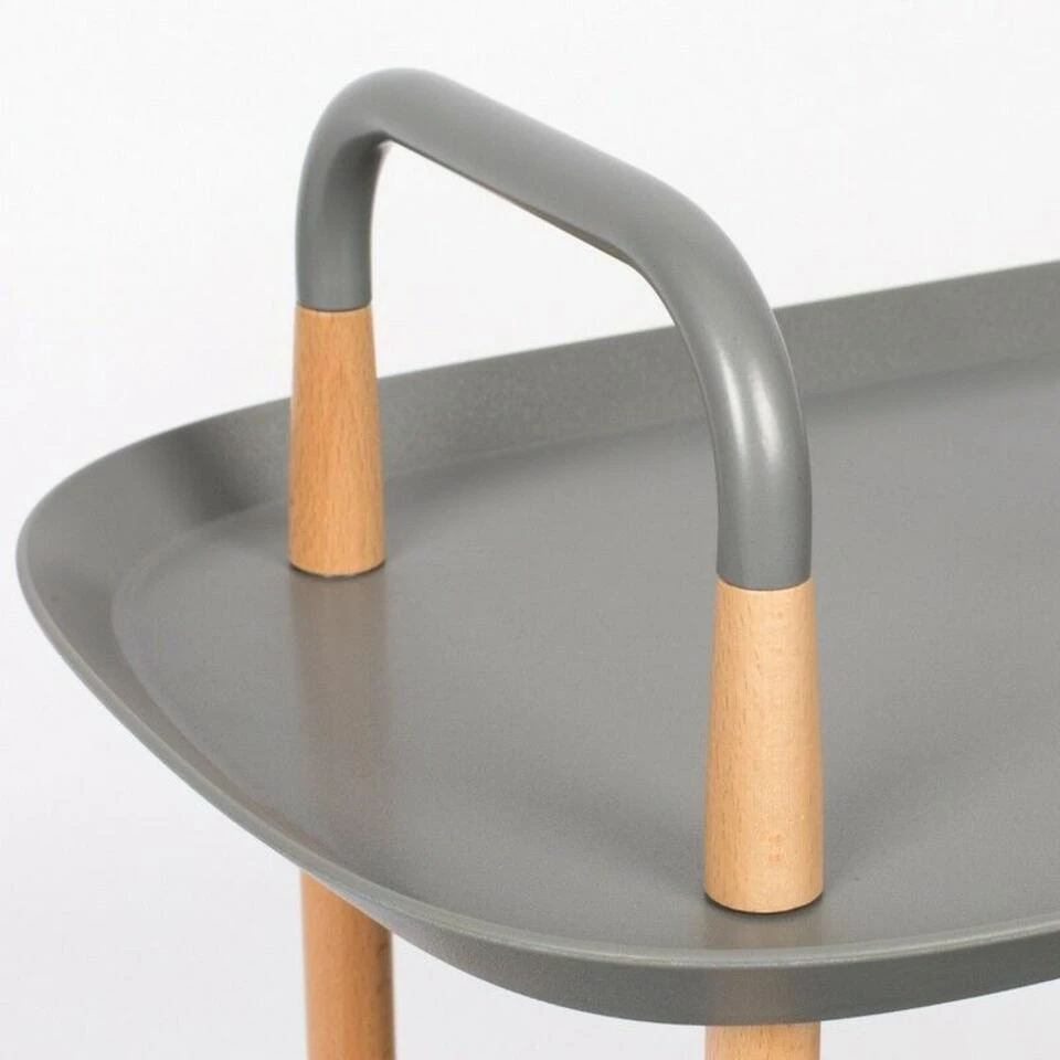 Puur Uppsala Trolley - Rechthoek - Polypropyleen - Grijs - Afbeelding 3