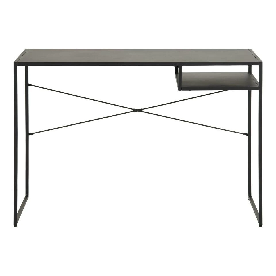 Sohome Bureau Joannie - 110 X 45cm - Zwart - Afbeelding 3
