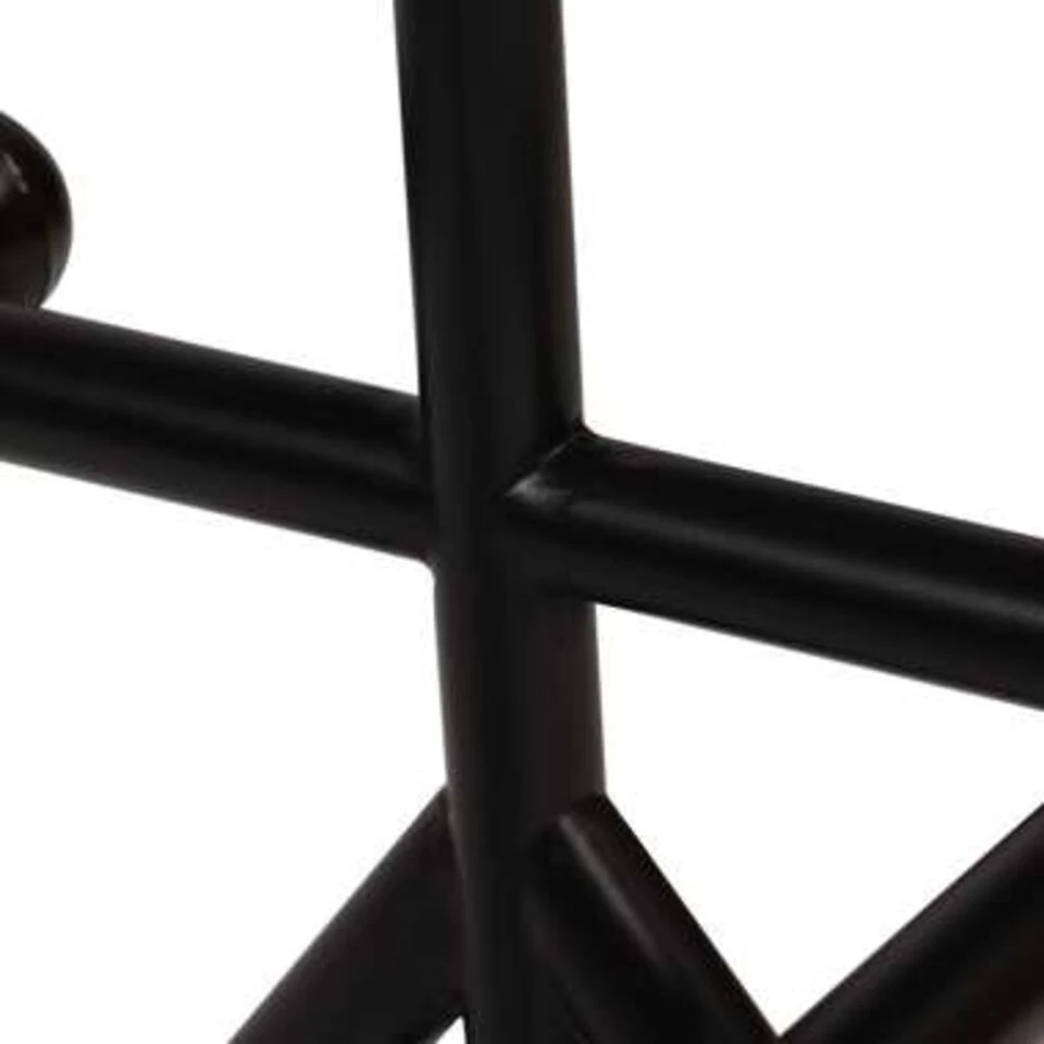 VidaXL Bartafel 150x70x107 Cm Massief Gerecycled Hout Donkerbruin - Afbeelding 4