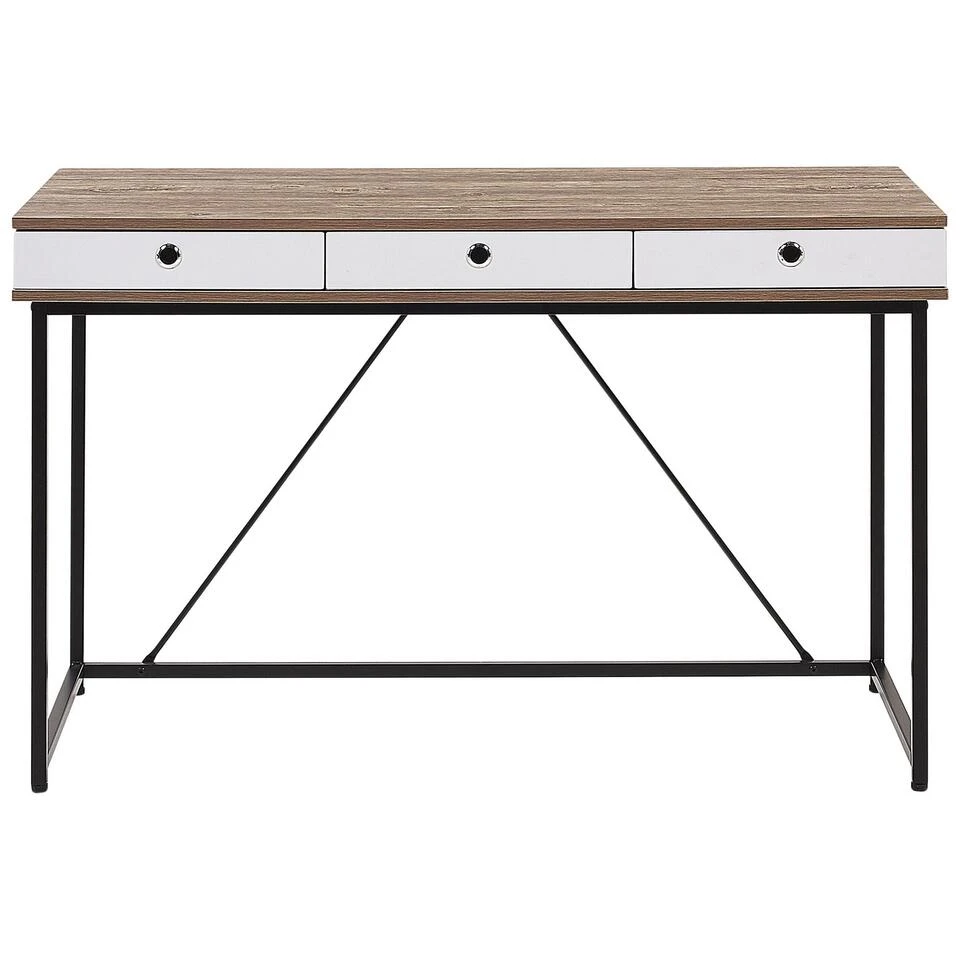 Beliani FOSTER/HINTON - Lichte Houtkleur Spaanplaat, Mdf - Afbeelding 4