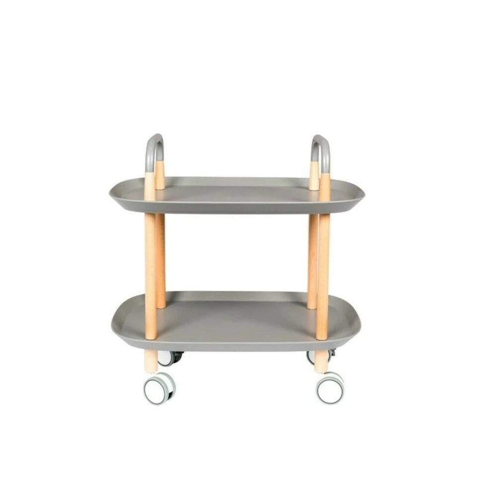 Puur Uppsala Trolley - Rechthoek - Polypropyleen - Grijs - Afbeelding 2