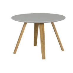 Tenzo Bijzettafel Lola - Grijs/eiken 40x60x60 Cm
