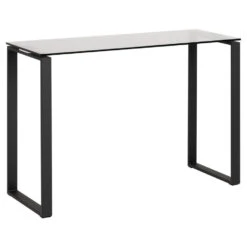 Sidetable Kane - Zwart - 76x110x40 Cm
