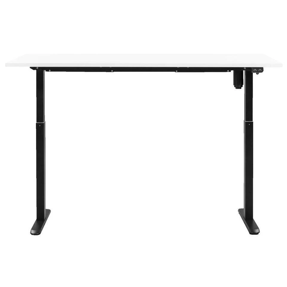 Bureau Homeworx Zit/sta Elektrisch Verstelbaar – Wit/zwart - 75/118x160x80 Cm - Afbeelding 4