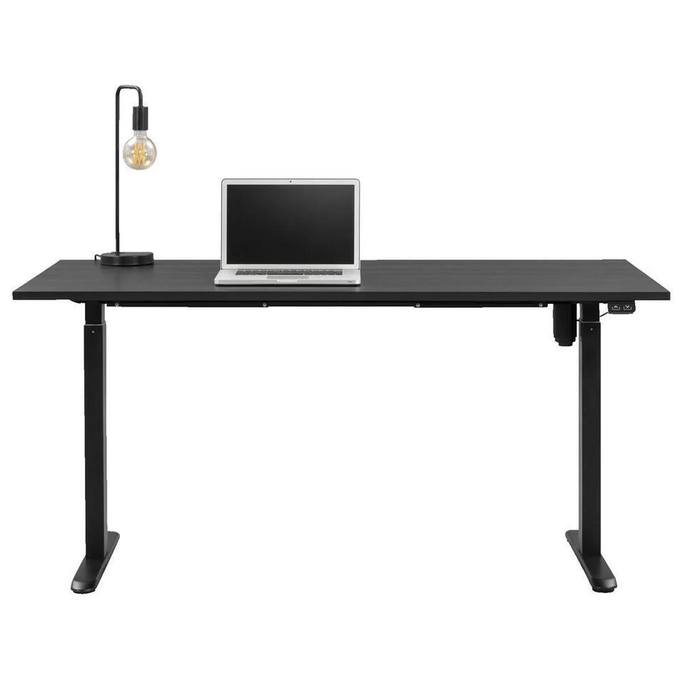 Bureau Homeworx Zit/sta Elektrisch Verstelbaar – Zwart/zwart - 75/118x160x80 Cm - Afbeelding 4