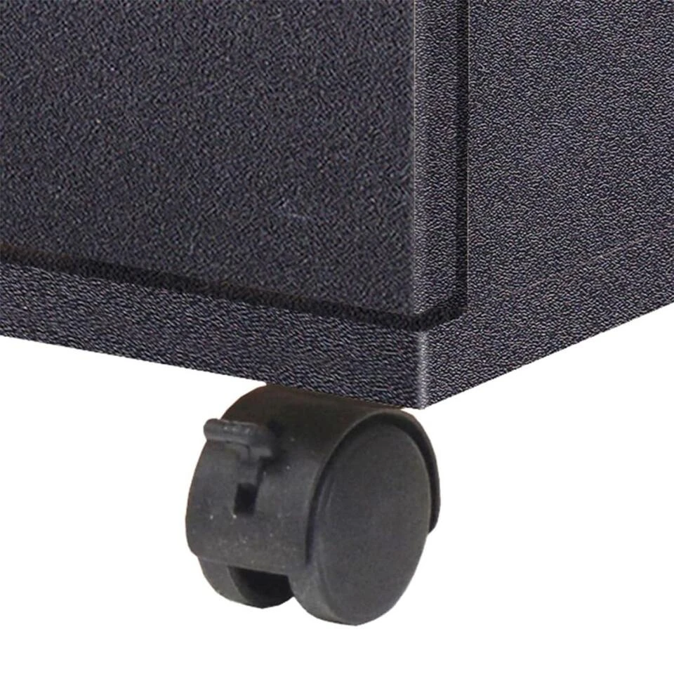 VidaXL Ladekast 33x45x60 Cm Zwart - Afbeelding 4