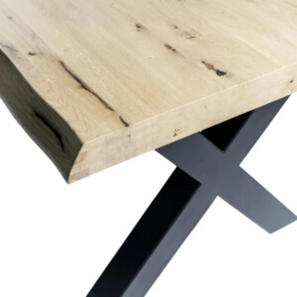 Hoyz Collection - Eetkamertafel O950 Naturo - 200x100x77 - Afbeelding 4